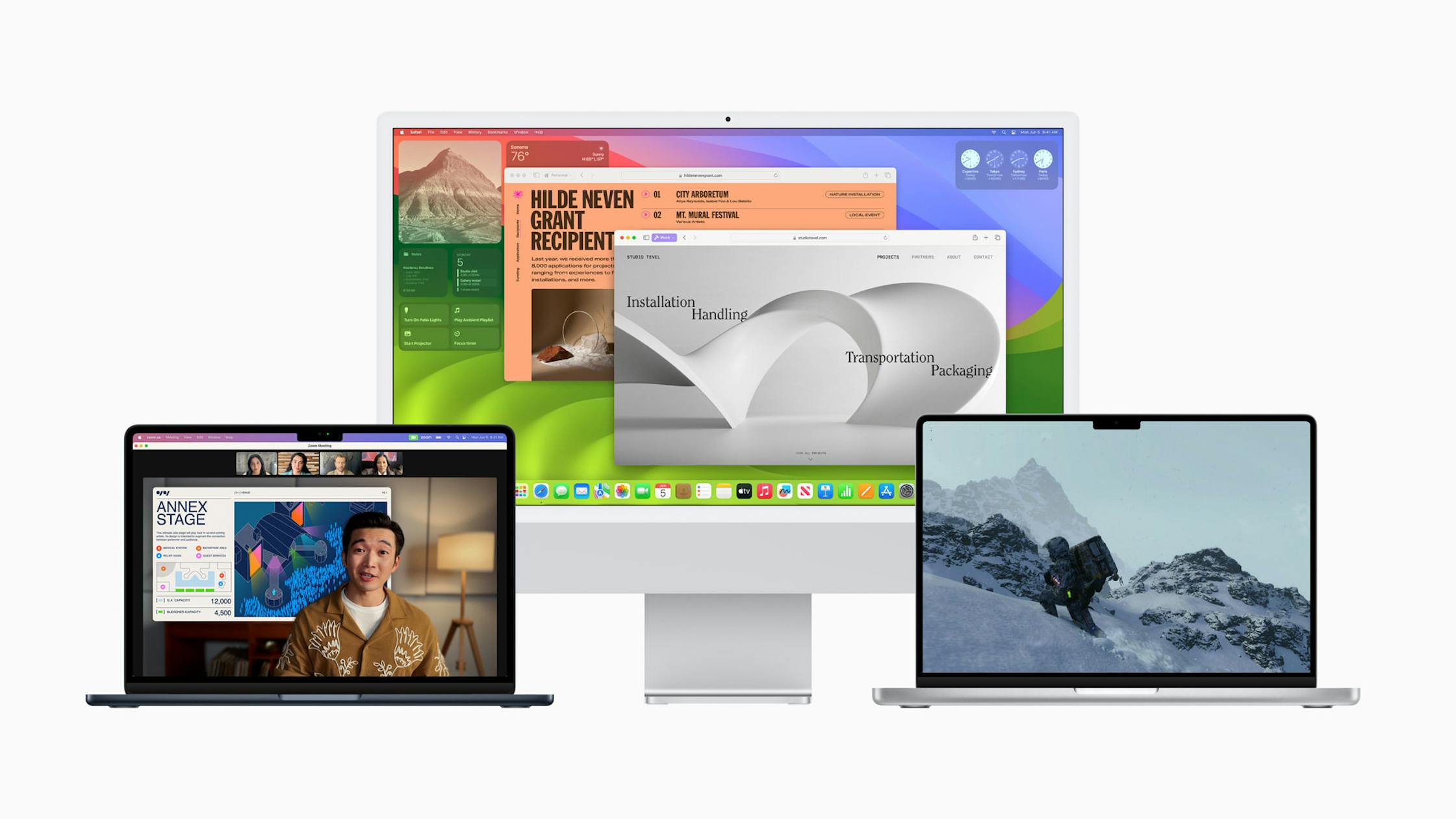 Apple、macOS Sonomaを発表。ウィジェット、パーソナライズ、Safari強化が特徴