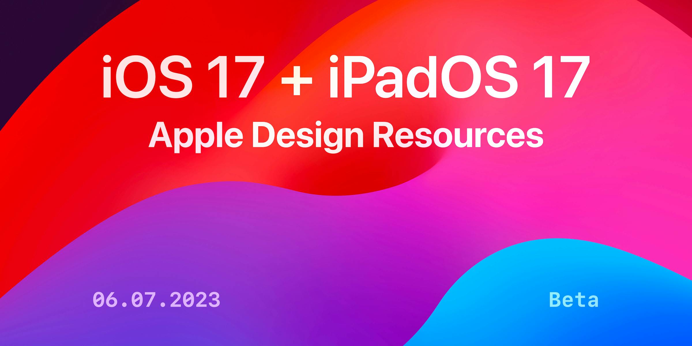 AppleがiOS17とiPadOS17のための公式デザインキットをFigma Communityに公開