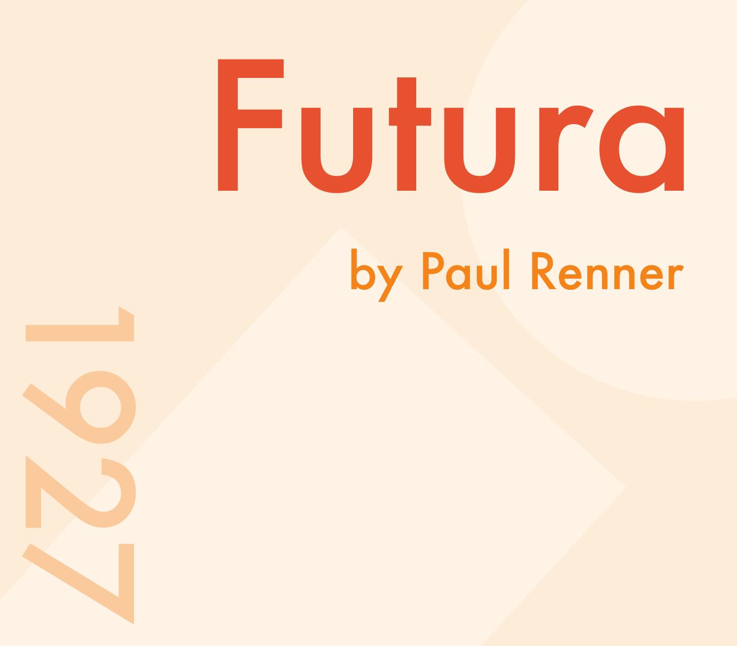 Futuraとは?機能美が追求された現代と未来のサンセリフ体