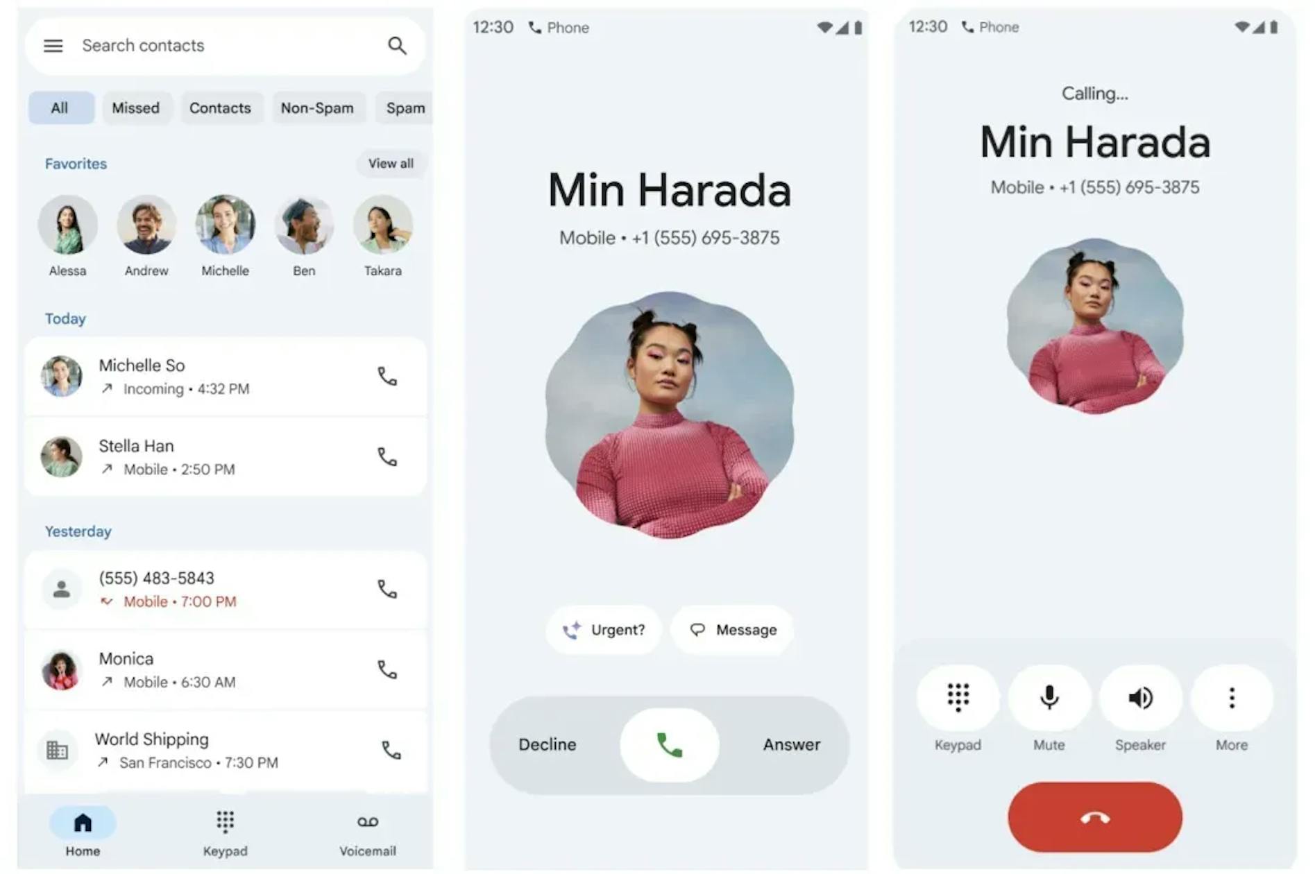 Google：Phone appをMaterial 3デザインで全面刷新、9月に全ユーザーに展開予定