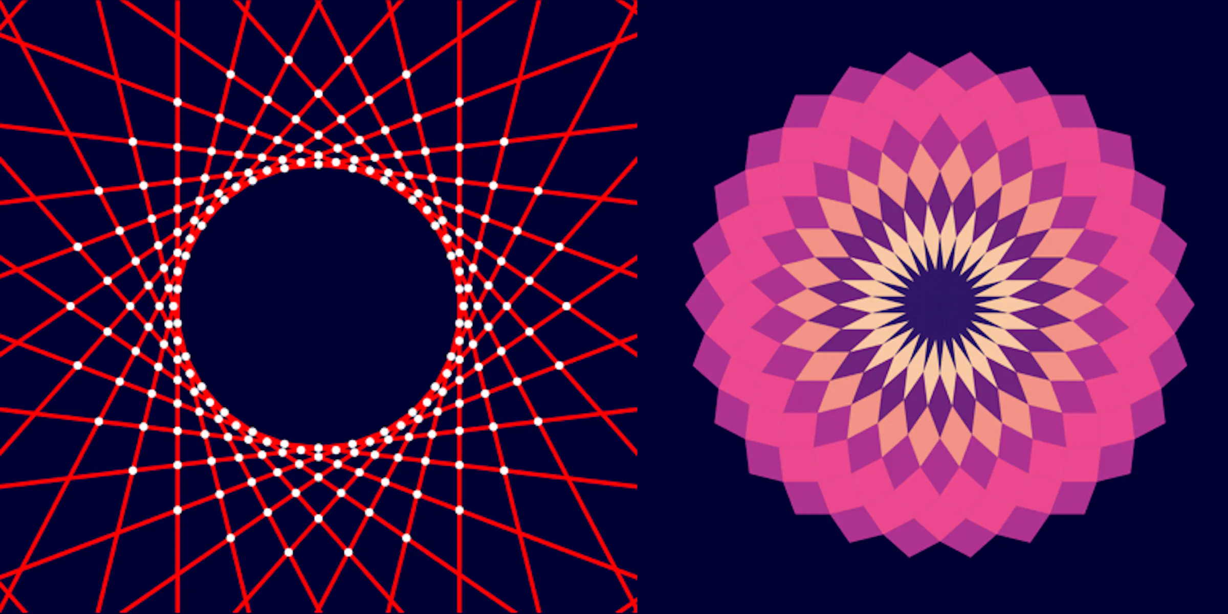 数学的タイリングパターンを生成・共有できるツール「Pattern Collider」