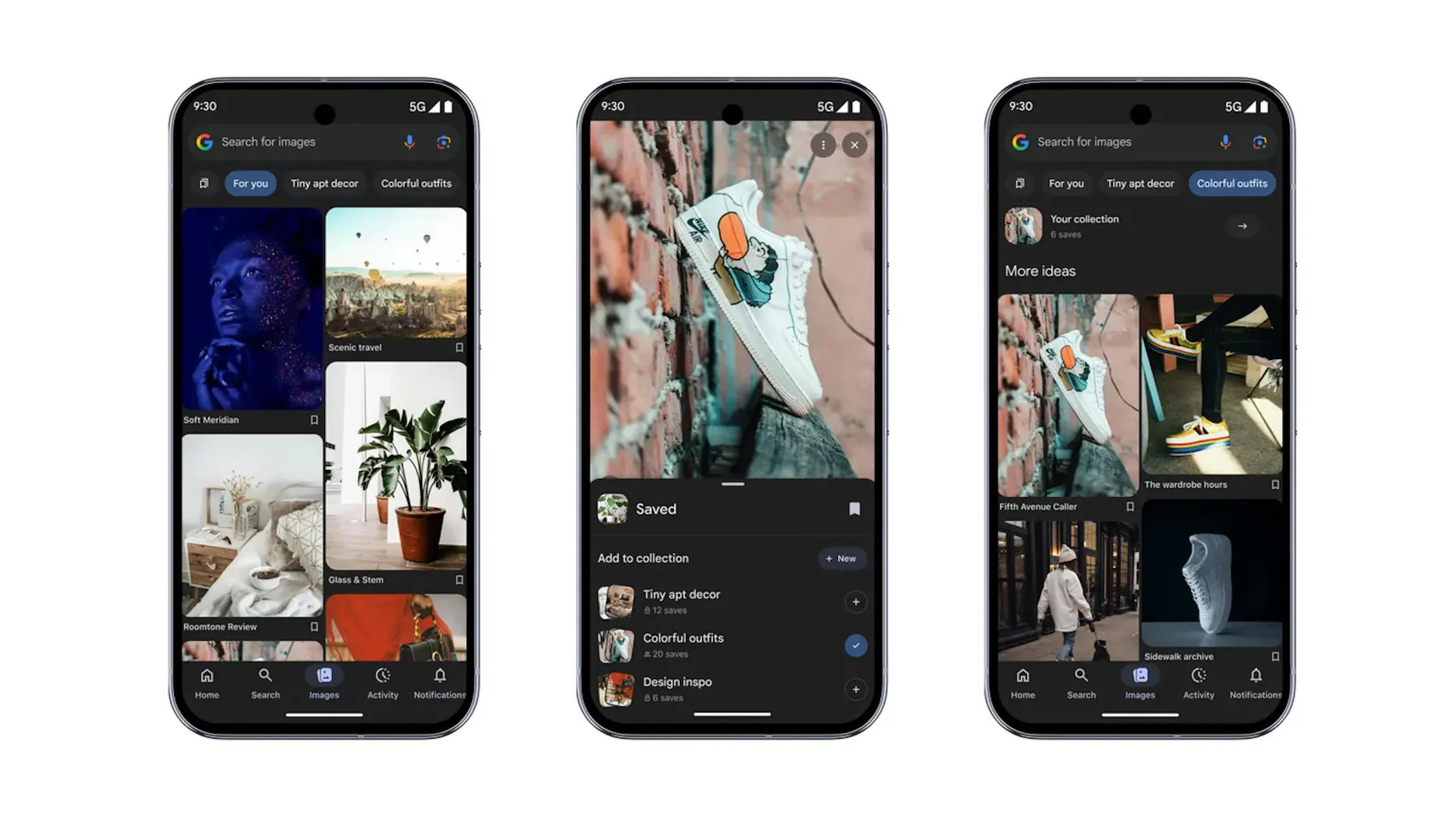 Google、Pinterest競合となる画像発見機能「Images」タブを導入