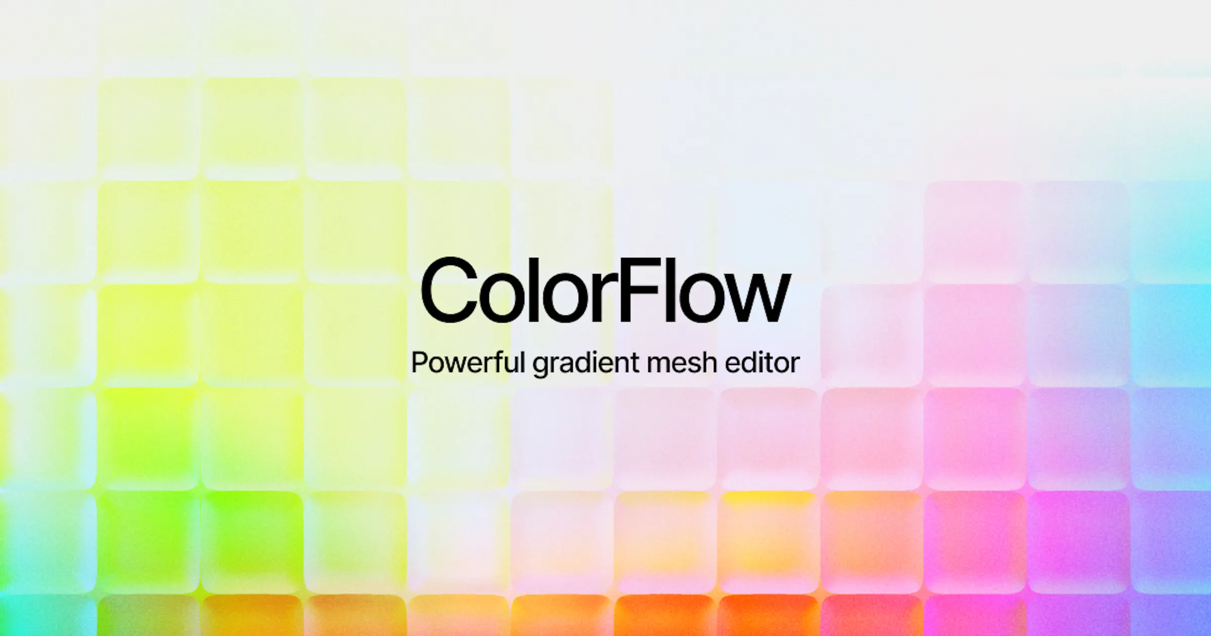 メッシュグラデーションを直感的に作成できるツール「ColorFlow」