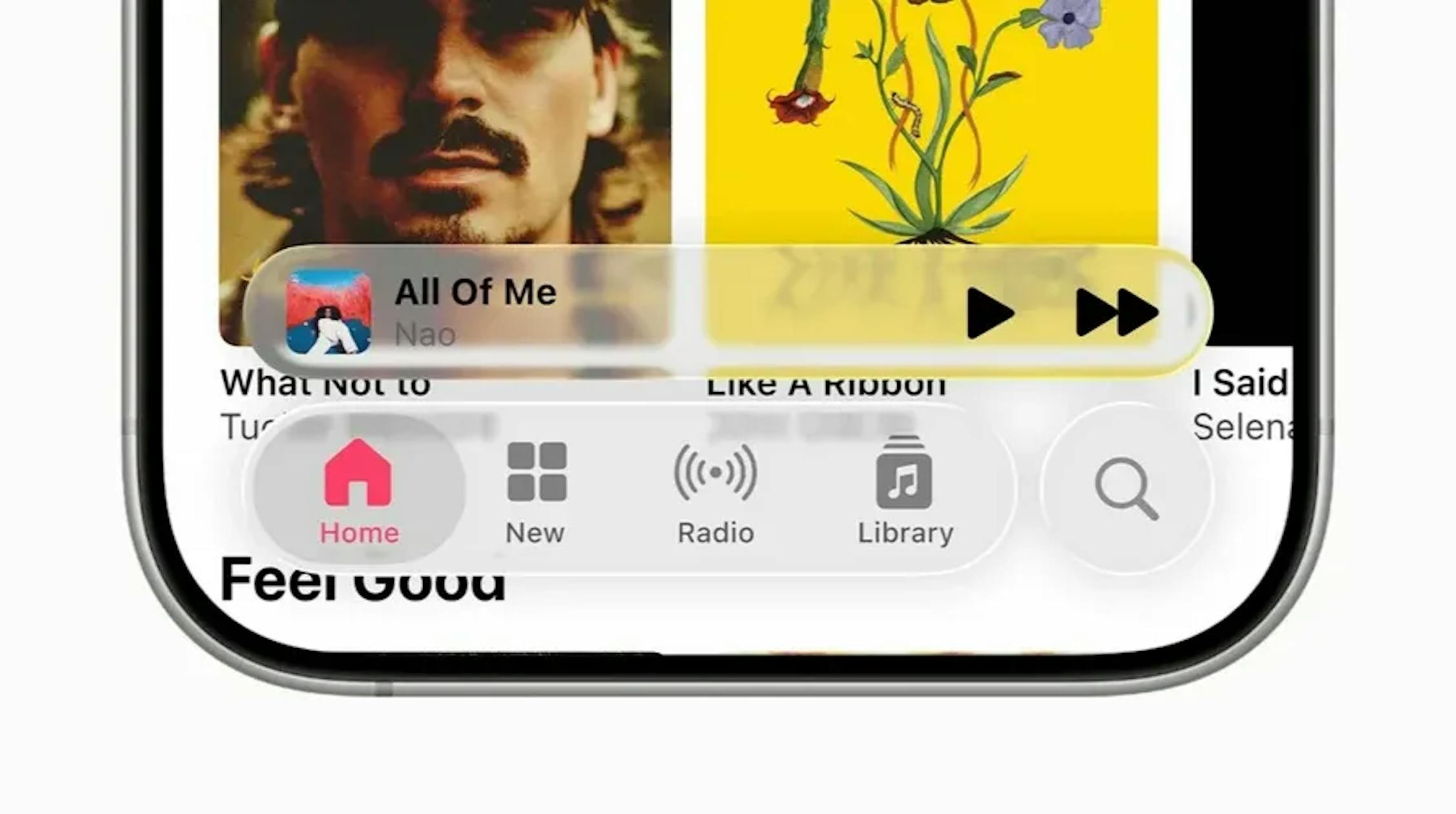 iOS 26 Beta 3：AppleがLiquid Glassの透明度を変更