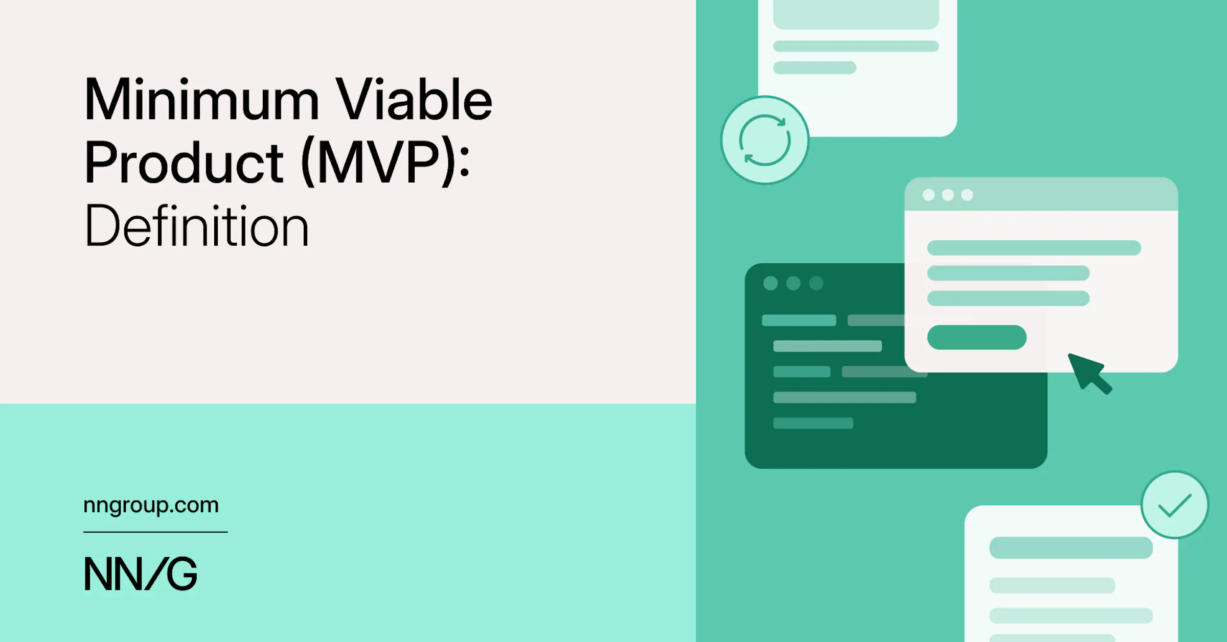 NNGroupが再定義するMVP：最小限の製品ではなく学習のための実験