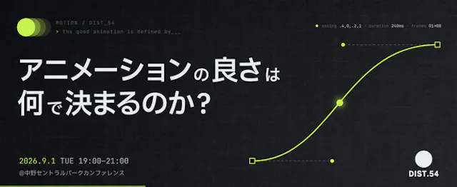 DIST.54 「アニメーションの良さは何で決まるのか？」
